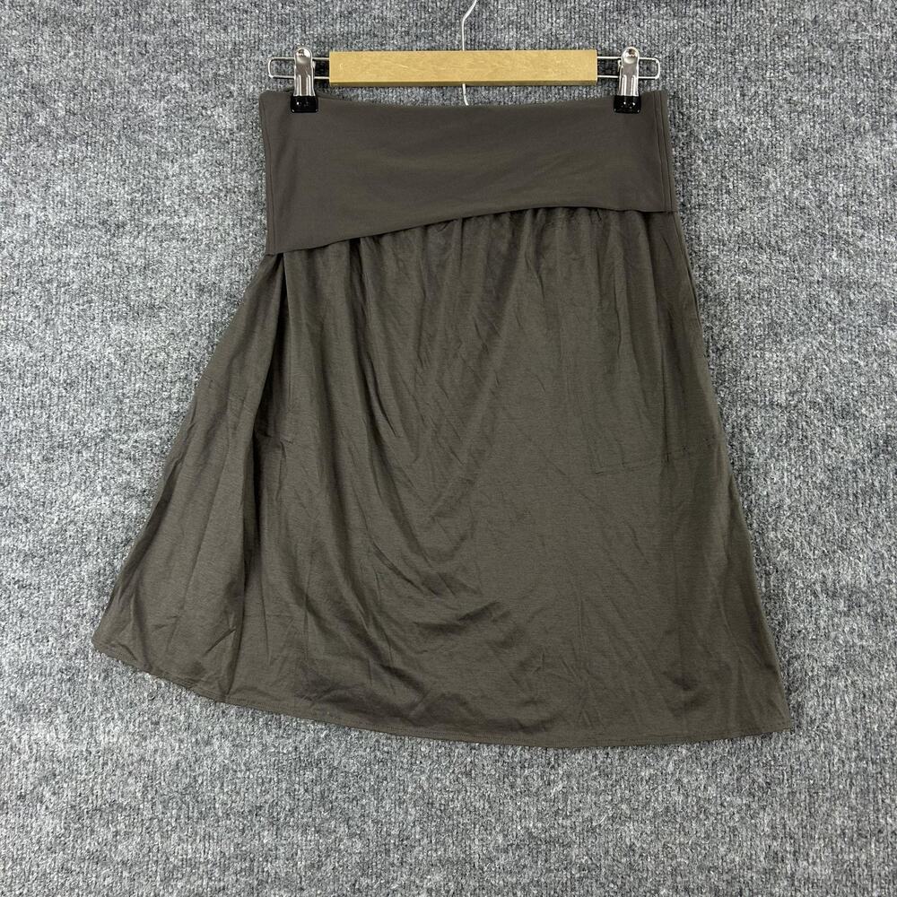 Eres Swim Skirt L/XL Cover Up Pull On Brown Minimalist Summer Beach Pool Cruise